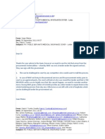 PDF Emails - Private Insurance and The Games