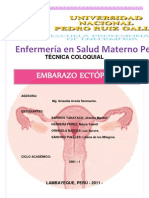 Embarazo Ectopico