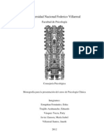 Monografía de Psicología Clínica