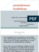 Otoemisiones Acusticas