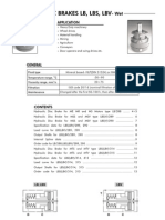 Hydraulic Disc Brakes LB, LBS, LBV: Application