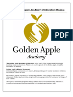 2012 Golden Apple Academy of Educators Manual - May 2012