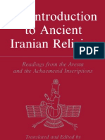 Malandra 1983 An Introduction To Ancient Iranian Religion, Readings From The Avesta and Achaemenid Inscriptions