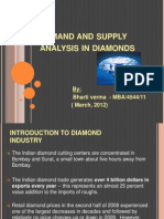 Demand and Supply Analysis in Diamonds