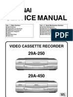 Funai 29a-250-450 Service Manual