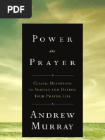 Power in Prayer