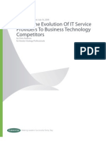 Forrester SWOT The Evolution of IT Service Providers