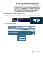 Cisco UCM-FXO-MGCP Configuration Guide