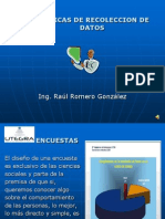 Técnicas Recolección de Datos