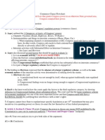 Commerce Clause Flowchart