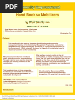 Handbook Fof Social Mobilization