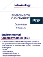 Environmental Chemodynamics - Ünzile Güven