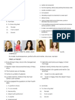 Desperate Housewives Season 1 Episode 1 Worksheet