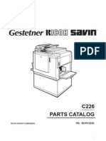 Xerox C226 Parts Manual