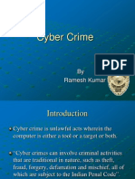 Cyber Crime: by Ramesh Kumar