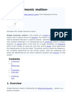 Simple Harmonic Motion-Wikipedia