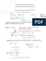 3.1 Exploring Side-Angle Relationships in Acute Triangles - K