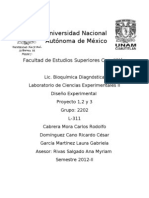 Diseños Experimentales de Desplazamiento Quimico