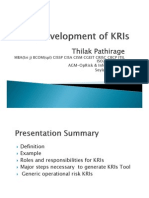 KRI Development Process