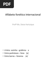 Alfabeto Fonético Internacional