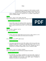 Exercícios Derivativos