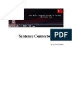 Sentence Connectors: by Efe Cevher ÖZDEN