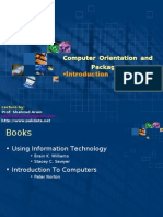 Introduction To Computer Lecture 1