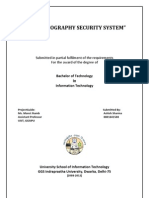 "Steganography Security System": Submitted in Partial Fulfilment of The Requirements For The Award of The Degree of