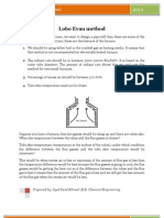 Lobo Even Method, Ditribution of Radient Beam in Furnace