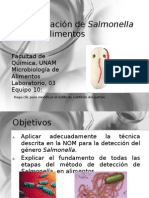 Presentación Salmonella