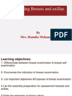 Assessing Breasts and Axillae