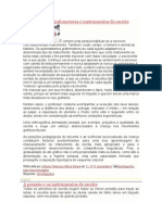 Automatismos Grafomotores e Instrumentos Da Escrita