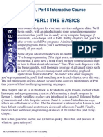 Waite Group - Perl 5 Interactive Course