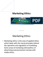 Marketing Ethics