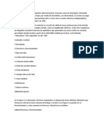 El Relé o Relevador Es Un Dispositivo Electromecánico