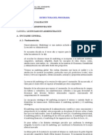 Programa Analitico de Comercializacion de Ciencias Economic As