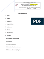 Concrete Method Statement