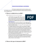 12 JDBC Questions & Answers For Java Developers - Java Database Connectivity