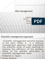 Scientific Management Approach