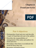 P4 - Fraud and Error