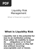 Liquidity Risk Management - Snapshot