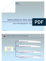 70.14 Spare Parts Step4 - Define Policies For Stock Management - Unlocked