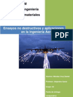 Ensayos No Destructivos Aplicacidos A La Ingeniería Aeronáutica