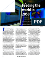 RT Vol. 10, No. 4 Feeding The World in 2050