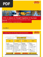 DHL's Views On Freight Logistics in Europe