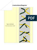 Knot Instructions/Diagrams: Square (Or Reef) Knot