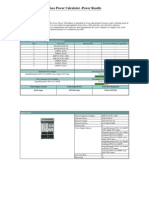 PowerCalc Cisco 7609-S