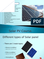 Solar PV Course