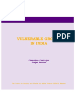 Vulnerable Groups in India: Chandrima Chatterjee Gunjan Sheoran