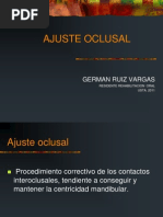 Ajuste Oclusal German